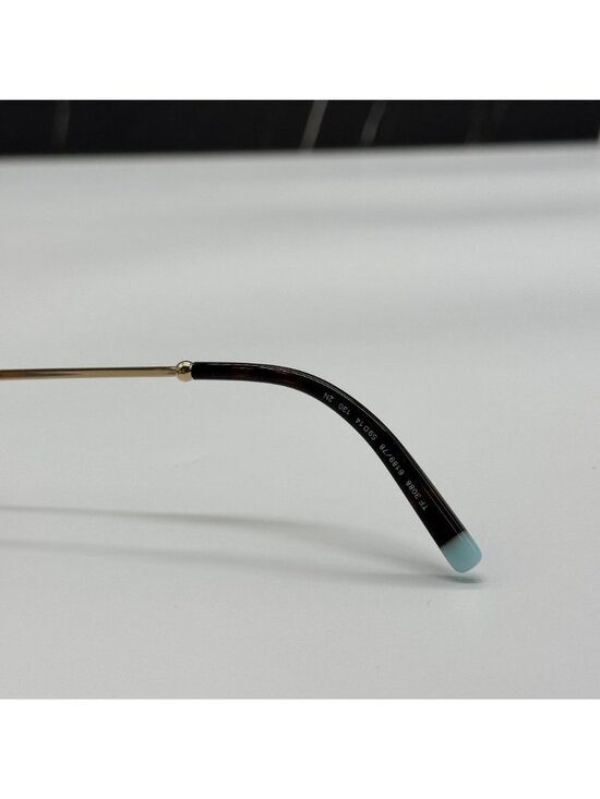 Tiffany & Co TF3088 618978 Brown Gold Rimless Women Sunglasses Authentic NEW main image 10
